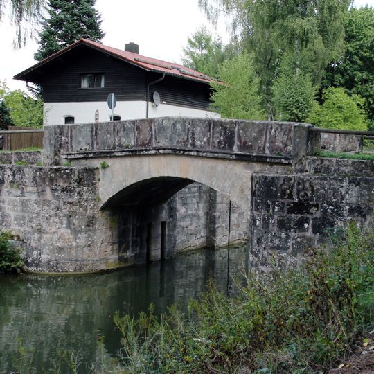 Schleuse 43 des Ludwig-Donau-Main-Kanals