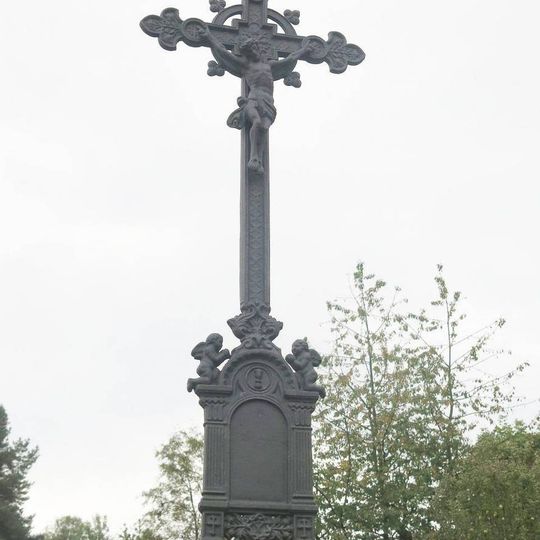 Kříž na rozcestí v Homoli u Panny