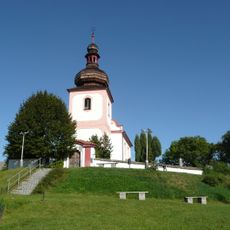 Hradiště Lštění s kostelem svatého Klimenta