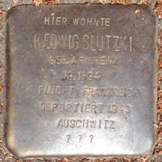 Stolperstein dedicated to Hedwig Dülberg-Arnheim