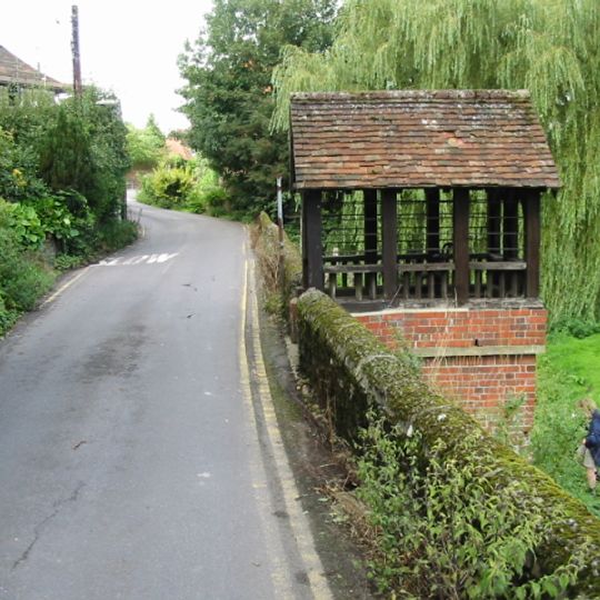 St Ethelburga's Well And Wall To North And South