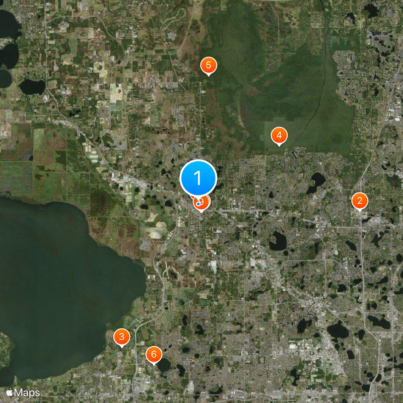 Apopka Map