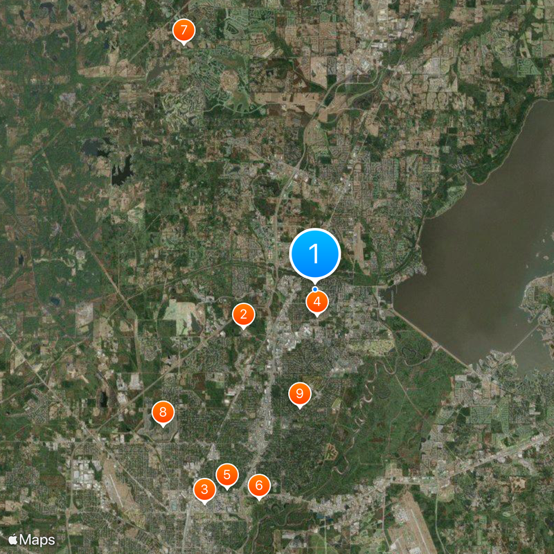 Ridgeland Map