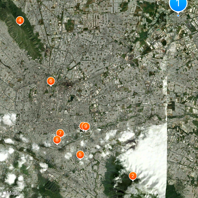 Apodaca Map