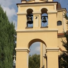 Bell tower of Saint Anne church in Łąsko Wielkie
