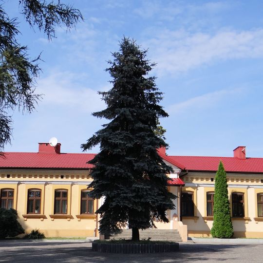 Exaltation of the Holy Cross church in Brzeziny - Vicarage