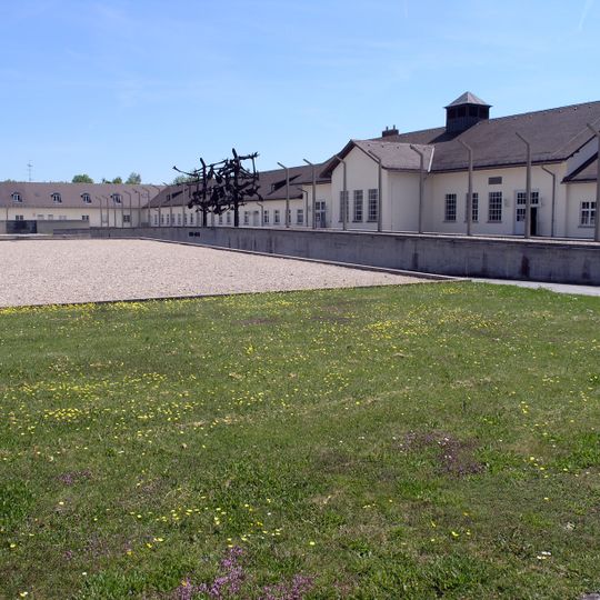 Maintenance building of Dachau concentration camp