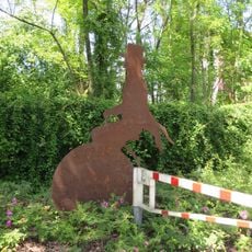 Radfahrerskulptur