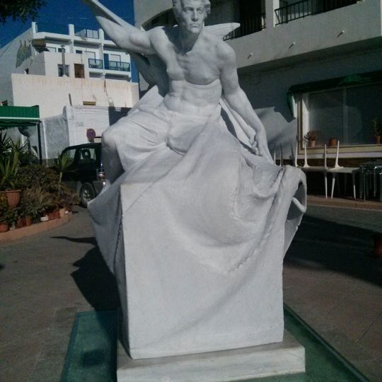 Monumento al pescador, en Carboneras