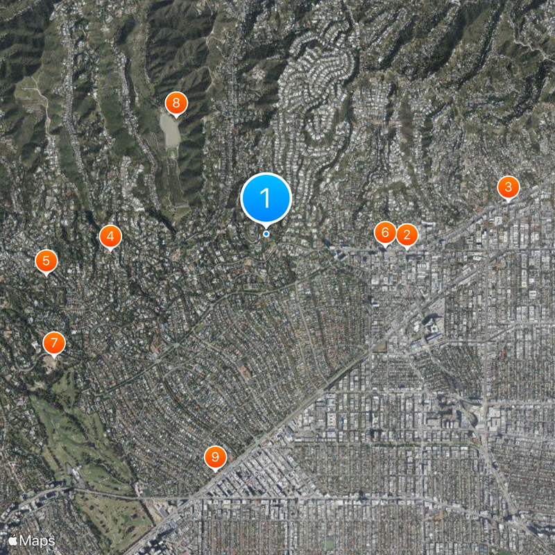 Greystone Mansion Mapa