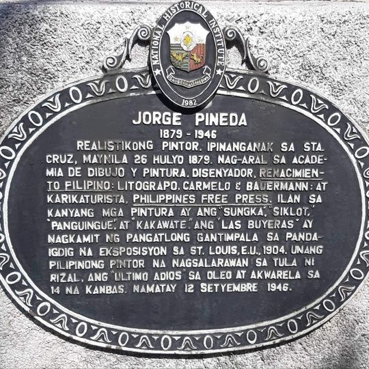 Jorge Pineda historical marker