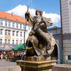 Neptune Fountain in Gliwice