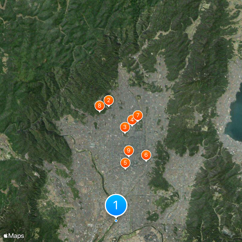 Kamo River Map