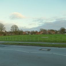 Hall Garth moated site south of Beverley Minster