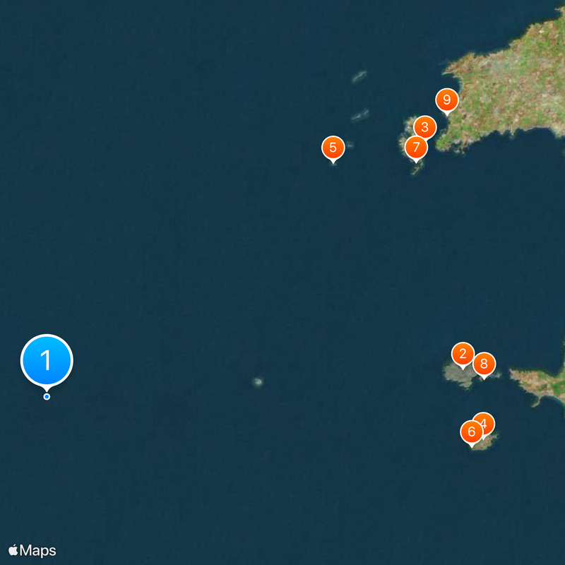 Smalls Lighthouse Map