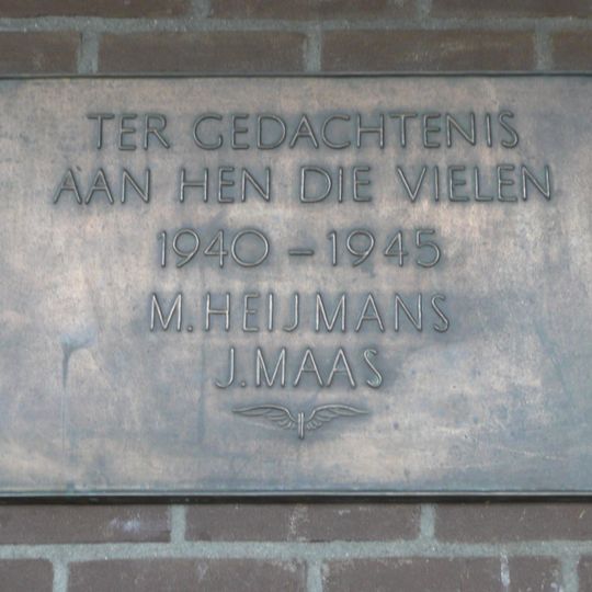 Plaquette in het NS-station