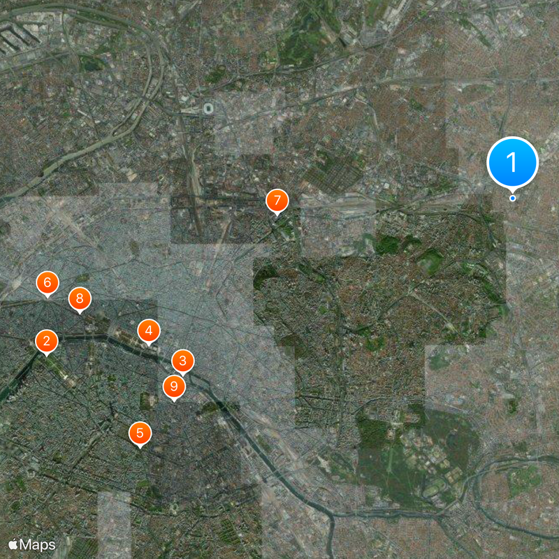 Seine-Saint-Denis Mapa
