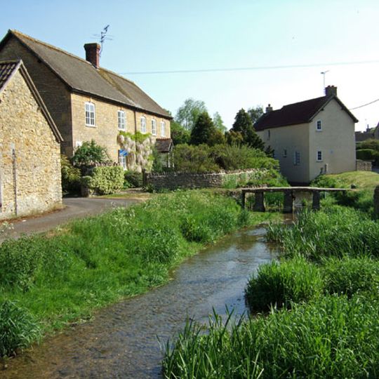 Footbridge With Ford Alongside, 20 Metres South Of Road Bridge