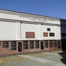 Cmentarz kościelny i otoczenie budynków parafialnych