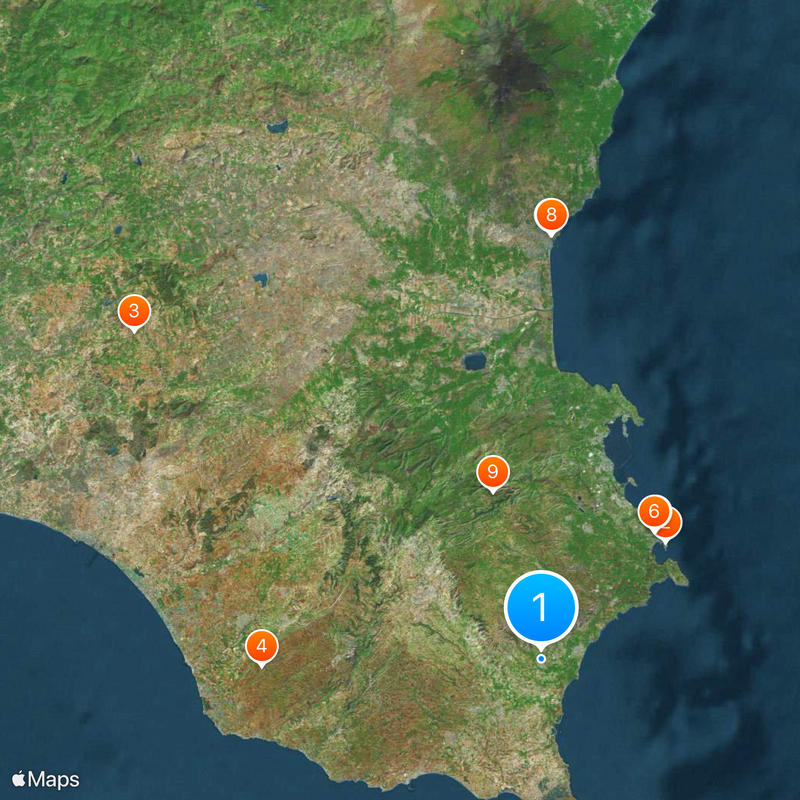 Noto Cathedral Kaart