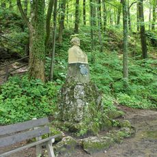 Pomník Bohumíra Jaroňka ve Štramberku v Národním sadu