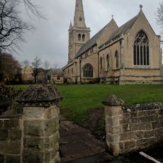 Wall And Gate Piers To Churchyard Of St John The Evangelist