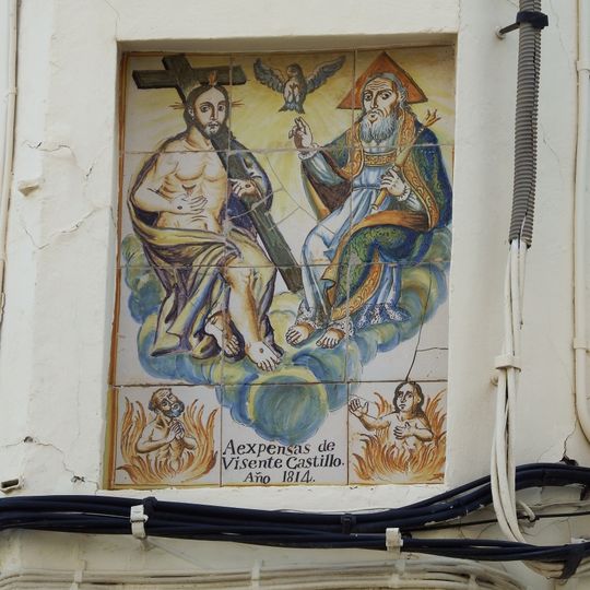 Ceramic panel of the Trinity