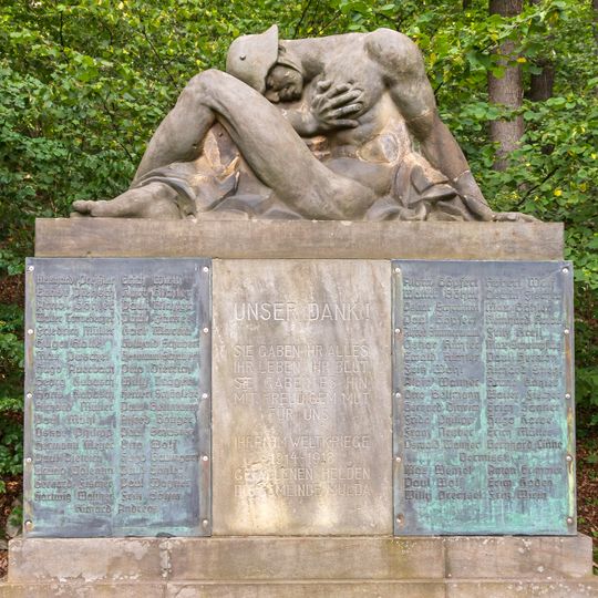 Kriegerdenkmal für die Gefallenen des Ersten Weltkrieges Anton-Günther-Steig -