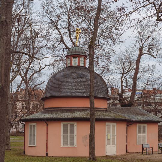 Pavillon, sogenannter Apollo-Tempel