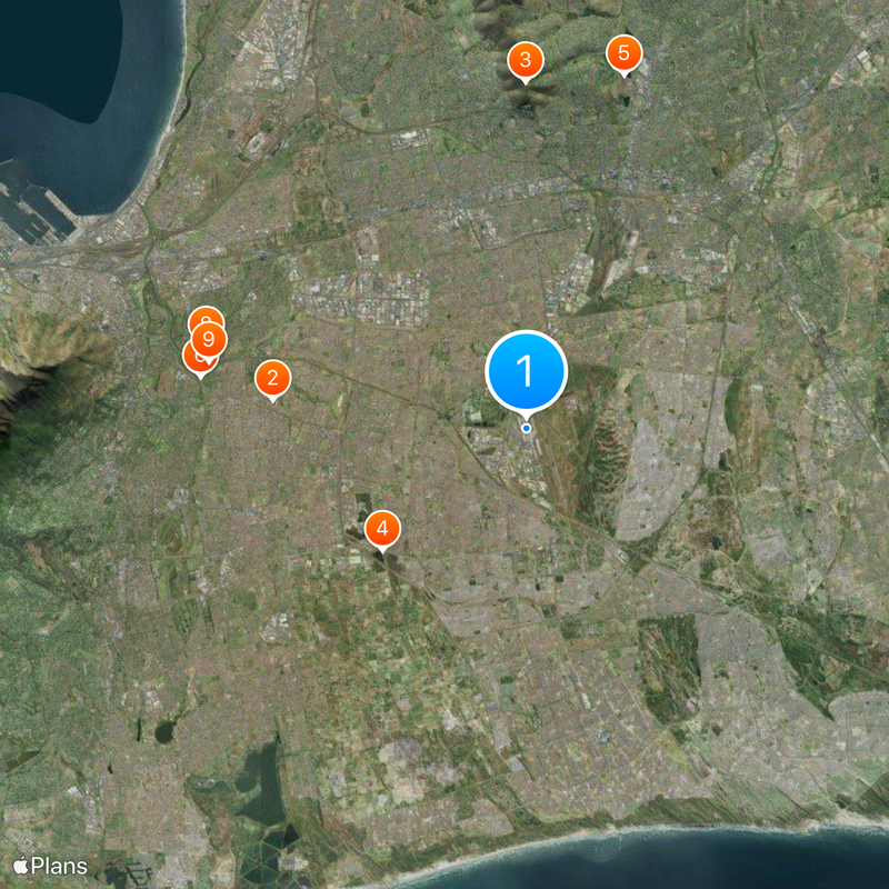 Cape Town International Airport Map