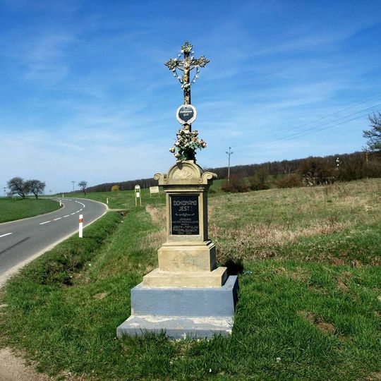 Cross close to Uherský Brod, Czech Republic