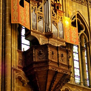Orgue de triforium de la cathédrale Saint-Étienne de Metz