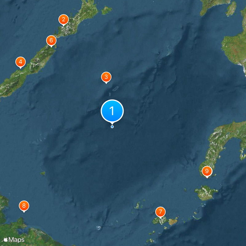 Sulu Sea Map