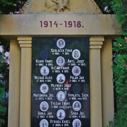 Pomník padlým v Čuníně