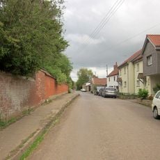 Wall Enclosing Garden To East Of Manor Farmhouse