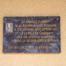 Commemorative plaque