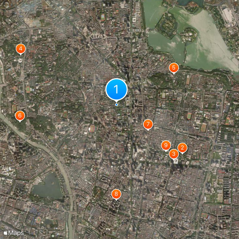 Nanjing University Map