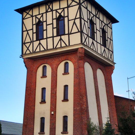 Wieża ciśnień w zespole fabryki maszyn A. Ventzki w Grudziądzu