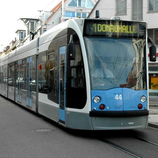 Trams in Ulm