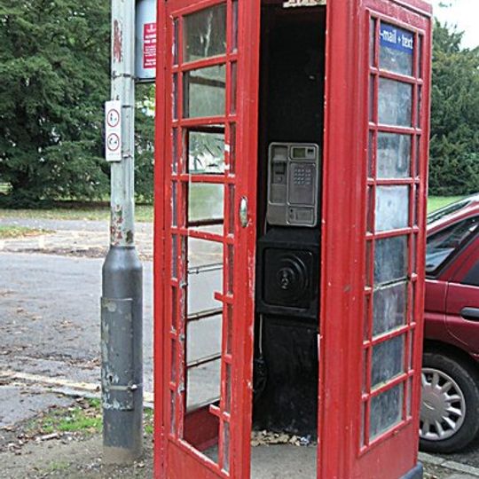 K6 Telephone Kiosk Outside Refreshment Pavilion, Pittiville Park