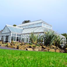 Conservatory Behind Lodge On Corner Of Park Avenue