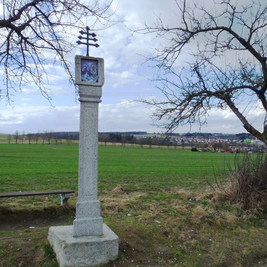 Kamenná sloupková Boží muka
