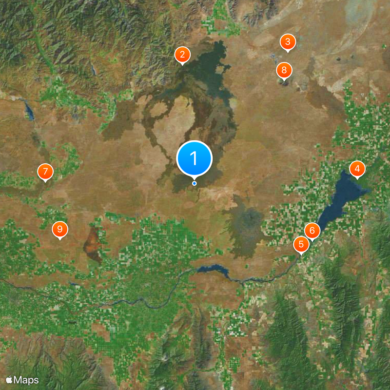 Snake River Plain Map