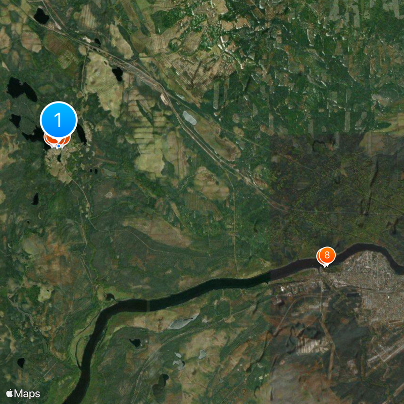 Alexander-Svirsky Monastery Map