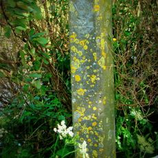 Grenspaal bij Zuidermeerweg 6, Zuidermeer
