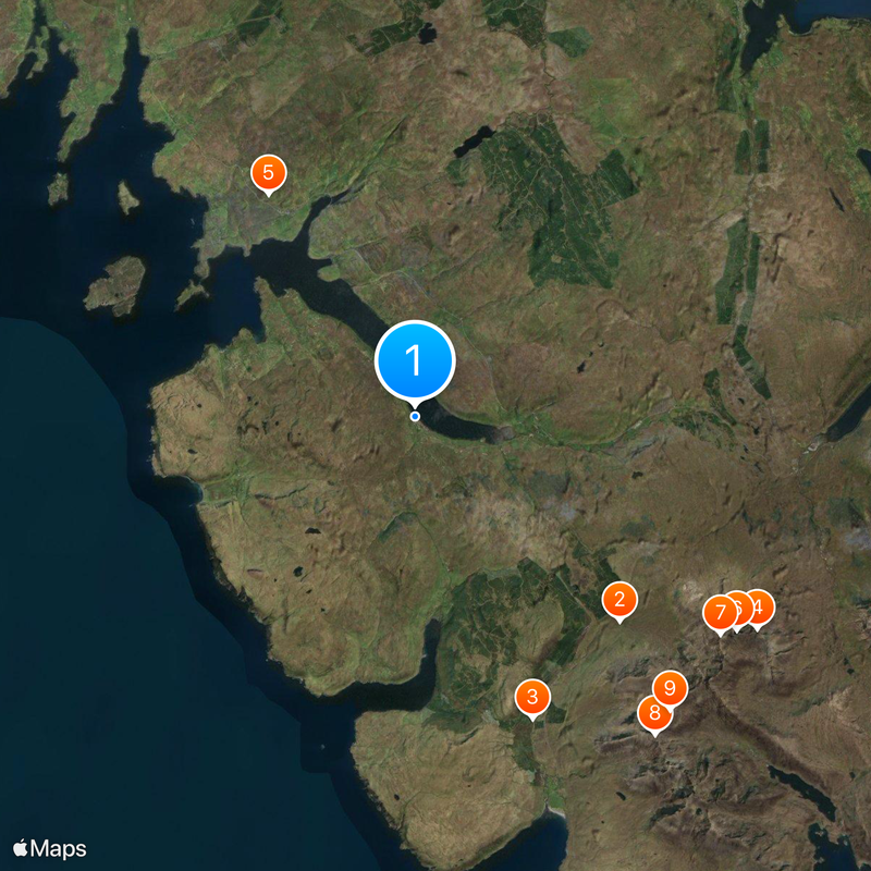 Talisker distillery Map