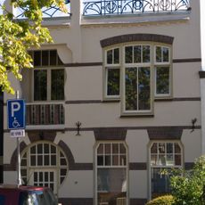 Woonhuis gebouwd onder invloed van de Art Nouveau