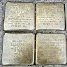 Stolperstein em memória de Deborah  Weinblum
