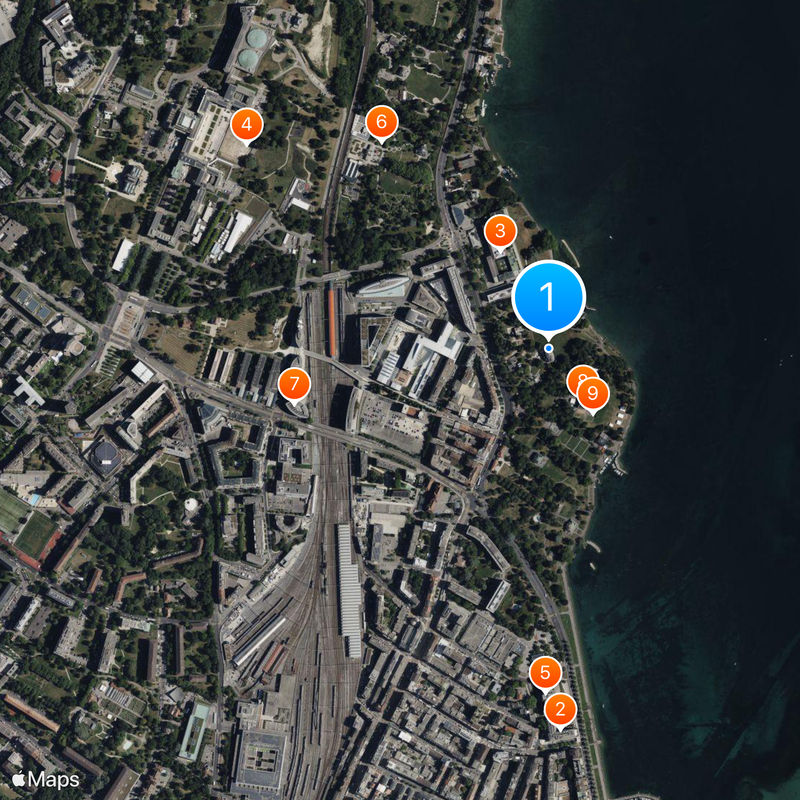 Geneva Graduate Institute Map