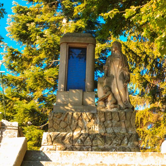 Pomník padlým v 1.světové válce v Újezdu pod Troskami